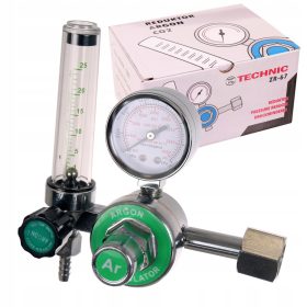   Reductor Dioxid de Carbon și Argon cu Rotametru pentru Sudură MIG TIG și Acvarii TC Technic ZR-67