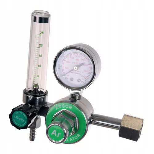 Reductor Dioxid de Carbon și Argon cu Rotametru pentru Sudură MIG TIG și Acvarii TC Technic ZR-67