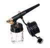 Aerograf Profesional TC Technic ABR-01 cu 2 Rezervoare, Furtun și Duza de 0,8 mm