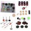 Set de Capete de Șlefuire și Polizare pentru Burghie și Șlefuitoare Pneumatice cu Prindere de 3 mm (105 piese) - TC Technic JC1903
