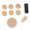 Set de Capete de Șlefuire și Polizare pentru Burghie și Șlefuitoare Pneumatice cu Prindere de 3 mm (105 piese) - TC Technic JC1903