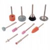Set de Capete de Șlefuire și Polizare pentru Burghie și Șlefuitoare Pneumatice cu Prindere de 3 mm (105 piese) - TC Technic JC1903