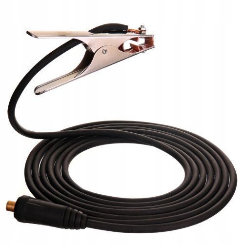 Cablu de Sudură Profesional 200A, 5m, Conector Dreapta/Stânga 25 10-25, Tensiune 9mm, 25mm²