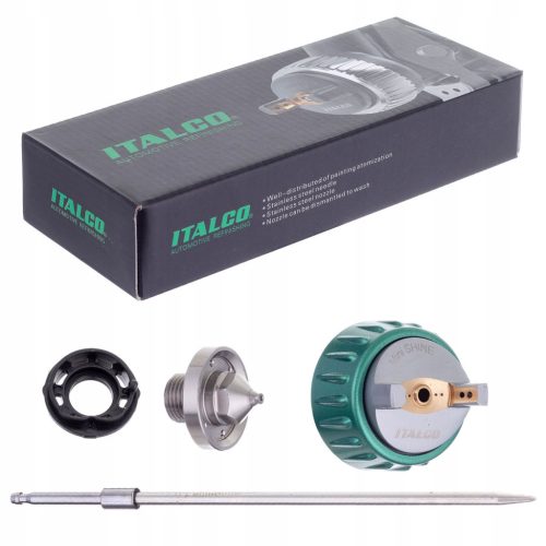Set Duze Italco Mini Shine Volum Mare Presiune Mică pentru Pistoale de Vopsit, 1,2 mm