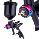 Pistol de Vopsit Profesional Volum Mare Presiune Mică ITALCO GLOSS M1, Duza 1.3 mm, Capacitate 600 ml
