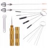 Set Aerograf cu Duze 0,2 mm, 0,3 mm, 0,5 mm și Furtun de 1,8 m