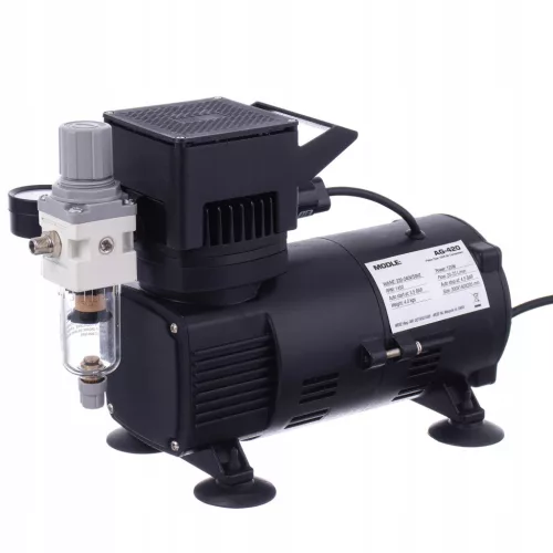 Compresor Profesional FENGDA AG-420 cu 2 Ventilatoare, Reductor și Filtru, 4.5 Bar