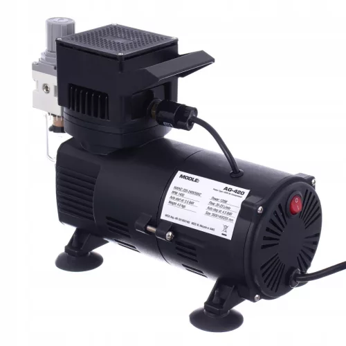 Compresor Profesional FENGDA AG-420 cu 2 Ventilatoare, Reductor și Filtru, 4.5 Bar