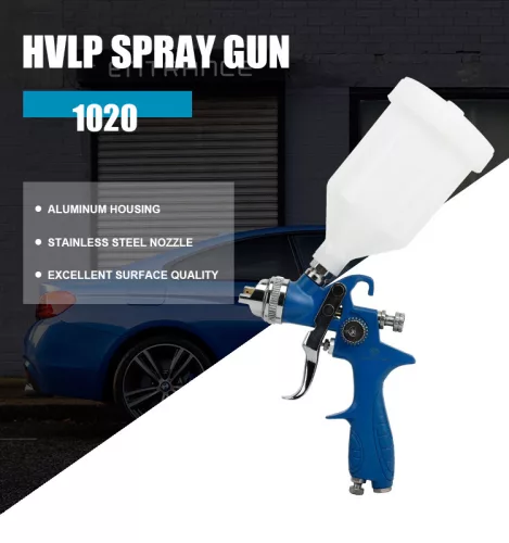 Pistol de Vopsit HVLP cu Duza de 1,8 mm și Rezervor de 600 ml Rongpeng 1020