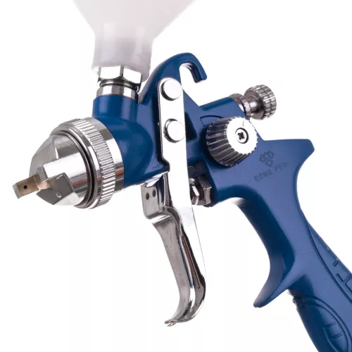Pistol de Vopsit cu Volum Mare și Presiune Joasă (HVLP) cu Duza de 2.0 mm și Rezervor de 600 ml Rongpeng 1020