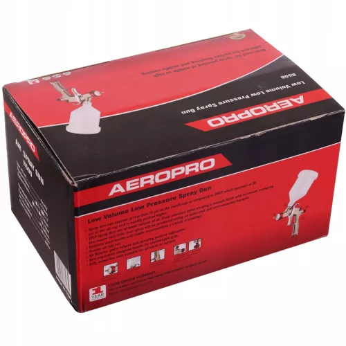 Pistol de Vopsit Profesional AEROPRO LVLP R500 cu Duza de 2,0 mm