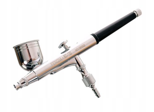 Airbrush Profesional FENGDA BD-132, Duza 0,5 mm, Rezervor Lateral Rotativ 7 cm³