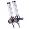 Rotametru Dublu pentru Amestec Argon CO2 Compatibil cu Regulator M14