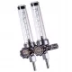 Rotametru Dublu pentru Amestec Argon CO2 Compatibil cu Regulator M14