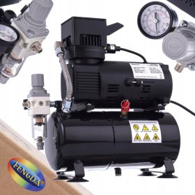   Compresor Profesional pentru Pistol de Vopsit cu Aer Fengda AG-426 cu Două Ventilatoare