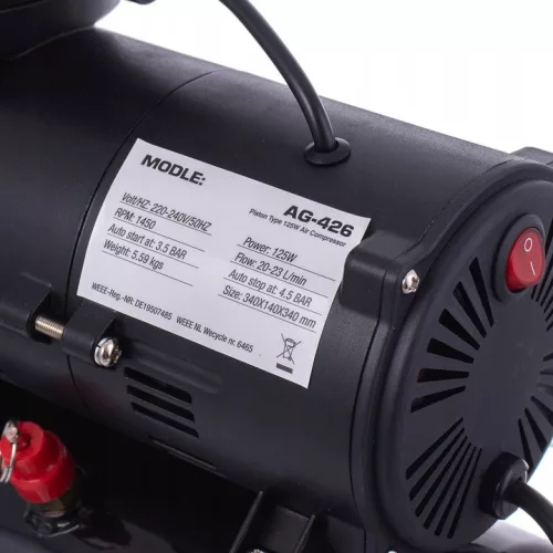 Compresor Profesional pentru Pistol de Vopsit cu Aer Fengda AG-426 cu Două Ventilatoare