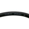 Cablu de Împământare 200A, 5 Metri, 25 mm² pentru Aparate de Sudură MIG/MAG și TIG/MMA TC Technic H01N2-ZD