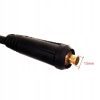 Cablu de Sudură pentru Electrod 200A, 3 Metri, Conector 25-50 mm², Ø 13mm, Secțiune 25mm² TC Technic
