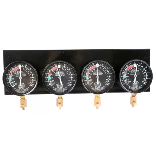 Set de Manometre pentru Sincronizarea Carburatoarelor în Valiză de Plastic TC Technic JC9210