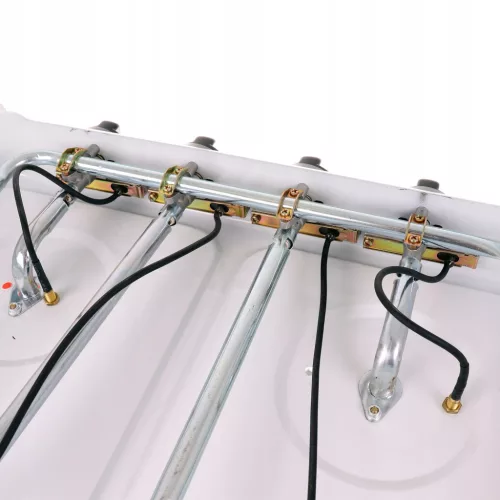 Plită pe gaz portabilă cu 4 arzătoare, 7,7 kW – aprindere piezo