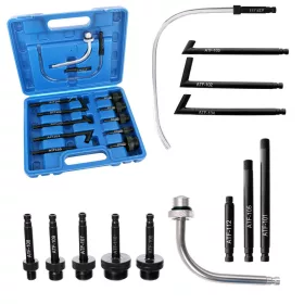   Set pentru Schimb Ulei cu Adaptoare Metalice pentru Transmisii Automate, în Geantă de Plastic (13 piese) TC Technic LT-QX10326