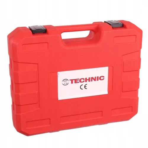 Kit de Testare pentru Scurgeri, Presiune și Temperatură în Sistemele de Răcire, cu Valiză din Plastic TC Technic