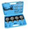 Set de Măsurare a Vidului pentru Sincronizarea Carburatorului TC Technic LT-A1770, cu 4 ceasuri de măsurare și accesorii complete