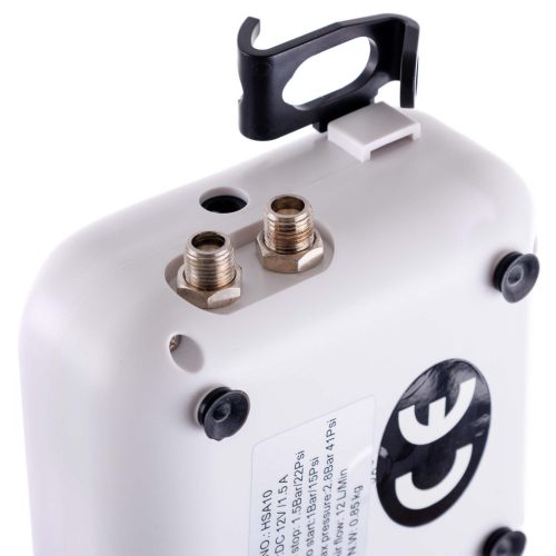 Set Aerograf Profesional TC Technic WHS-A10K ALB cu Compresor, Două Pistoale de Vopsit și Furtunuri - Oprire Automată și Reglare Digitală