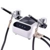 Set Aerograf Profesional TC Technic WHS-A10K ALB cu Compresor, Două Pistoale de Vopsit și Furtunuri - Oprire Automată și Reglare Digitală