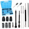 Set de Curățare și Frezare pentru Scaunele Injectoare, 22 Piese, TC Technic, în Valiză de Plastic