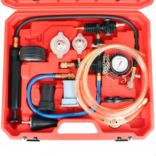 Set Profesional de Măsurare a Etanșeității Sistemelor de Răcire (28 Piese) TC Technic