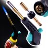 Arzător cu Gaz Propan MAPP cu Două Duze pentru Lipire Moale și Dură TC Technic 019CGA