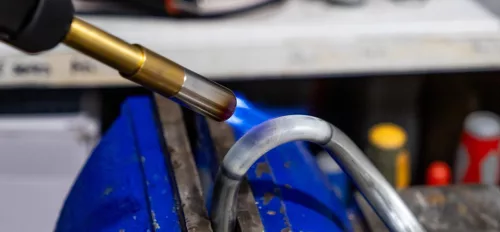 Arzător cu Gaz Propan MAPP cu Două Duze pentru Lipire Moale și Dură TC Technic 019CGA