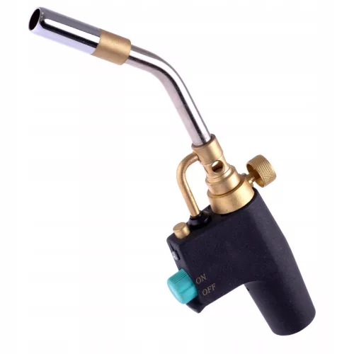 Arzător Gaz MAPP cu Aprindere Piezo pentru Lipire, 3 Duze, 2800°C, TC Technic 022CGA-SET