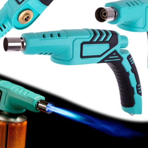 Arzător Profesional cu Cap 7/16" pentru Cartușe Gaz Propan Butan cu Aprindere Piezoelectrică TC Technic PV888SP-360
