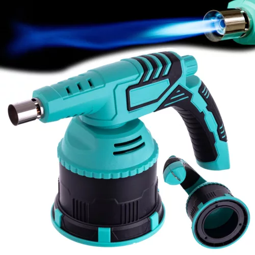 Arzător cu Aprindere Piezo pentru Lipit și Încălzit, Compatibil cu Cartușe de Gaz 400 ml / 190g, TC Technic PD888SP-360