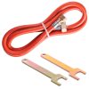 Arzător pentru Acoperiș, Gazon Torch cu 3 Furtunuri (25, 35, 50 mm) și Furtun, 1850 °C, 56kW, TC Technic PQ888-4050T