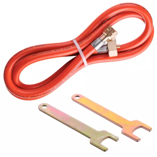 Arzător pentru Acoperiș, Gazon Torch cu 3 Furtunuri (25, 35, 50 mm) și Furtun, 1850 °C, 56kW, TC Technic PQ888-4050T