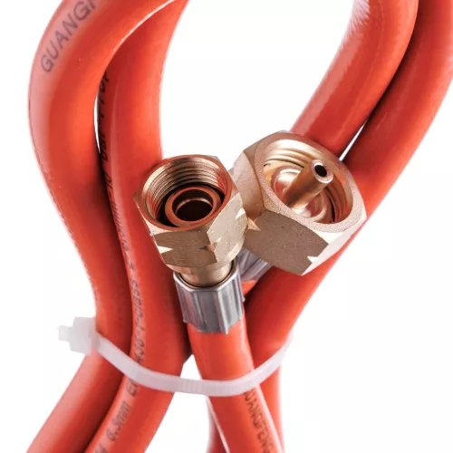 Arzător pentru Acoperiș, Gazon Torch cu 3 Furtunuri (25, 35, 50 mm) și Furtun, 1850 °C, 56kW, TC Technic PQ888-4050T