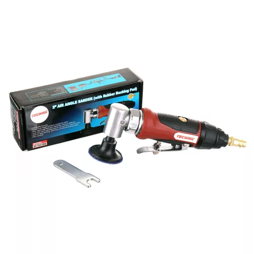 Polizor Unghiular Pneumatic de Dimensiuni Reduse cu Disc de Cauciuc Tehnic AT-7037DN, Disc de 50 mm