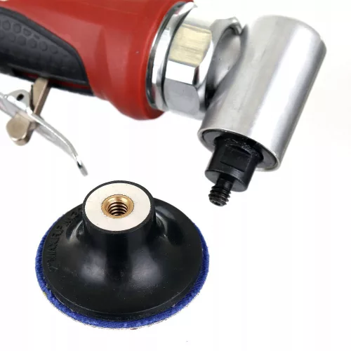 Polizor Unghiular Pneumatic de Dimensiuni Reduse cu Disc de Cauciuc Tehnic AT-7037DN, Disc de 50 mm