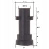 Duza de Spumare MTM Spumă pentru Spălător cu Presiune Karcher K2-K7, Rezervor 1 Litru