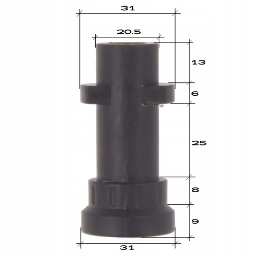 Duza de Spumare MTM Spumă pentru Spălător cu Presiune Karcher K2-K7, Rezervor 1 Litru