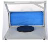 Cabină de Pictură Portabilă cu Iluminare și Ventilație Reglabilă HS-E420DCLBK
