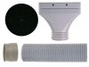 Cabină de Pictură Portabilă cu 3 LED-uri COB și Ventilație HS-E550LK
