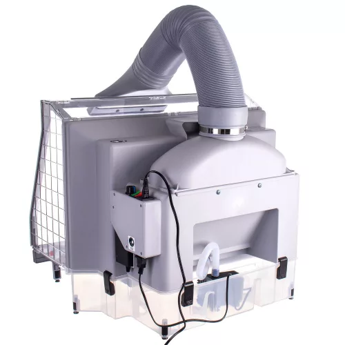 Cabină Profesională de Pictură pentru Modelism cu Perdea de Apă, Iluminare LED și Ventilație Reglabilă HS-E600
