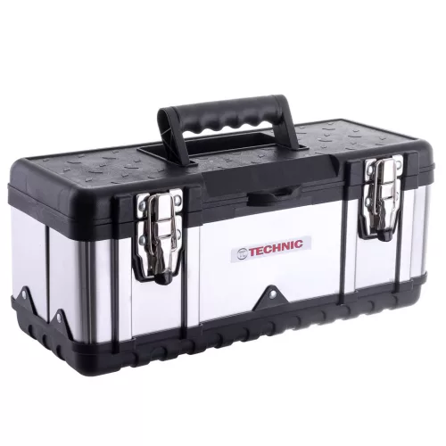 Set de 3 cutii de scule din oțel inoxidabil și ABS TC Technic JF-302HABCN