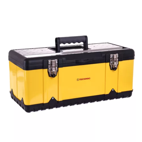 Set de cutii de unelte - 3 bucăți, structura durabilă, utilizare versatilă, mâner ergonomic