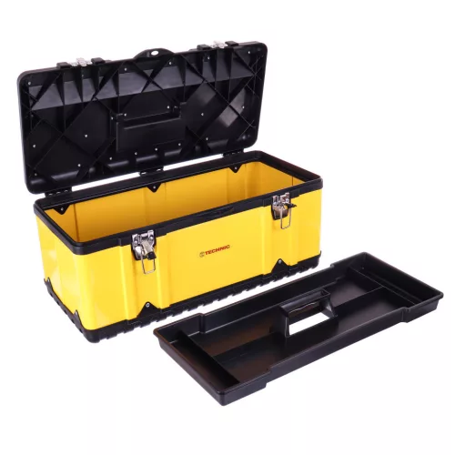 Cutie de scule profesională de mărime medie - 47 cm (Oțel vopsit - Plastic) TC Technic