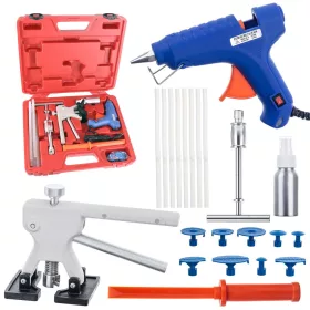   Set Profesional de Reparații Caroserie TC Technic SK2041 cu Pistol de Lipit 60W și Accesorii